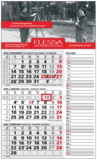 3-Monats-Kalender 2016